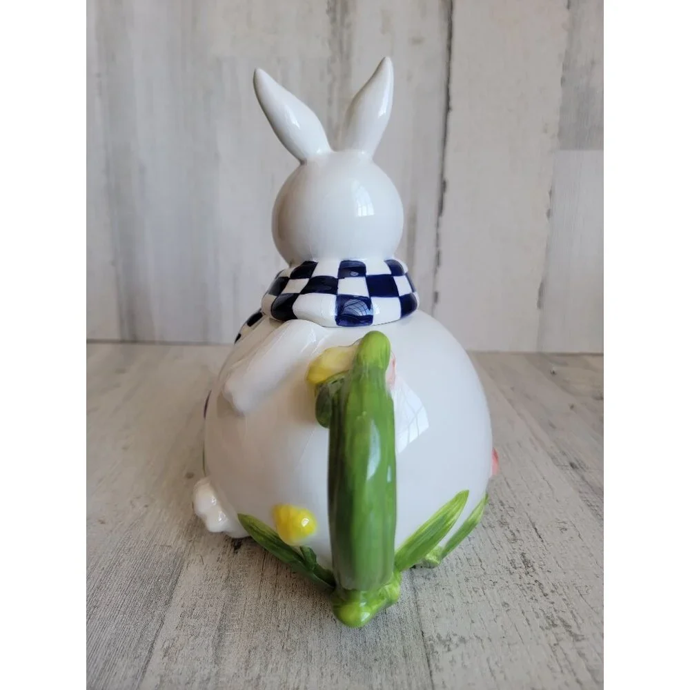 Mercuries Rabbit‎ bunny AS IS Teapot spring tulip